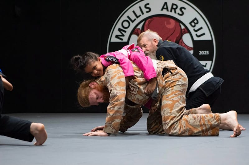Kids training at Mollis Ars BJJ