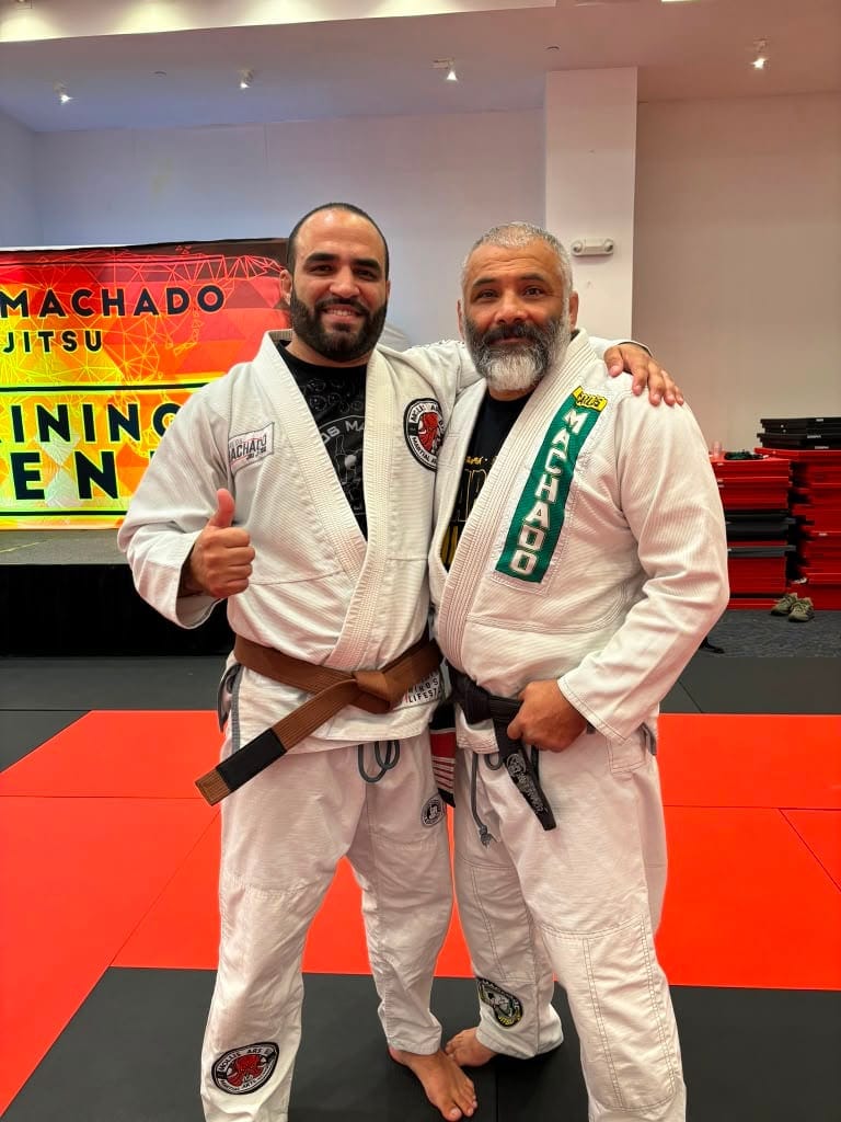 Two coaches at a Machado Training Camp